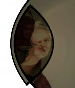 Squaring (z'=z^2) my face (cropped)